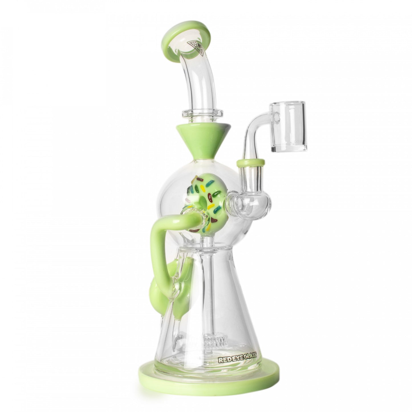 RED EYE GLASS® 12" Donut Concentrate Recycler