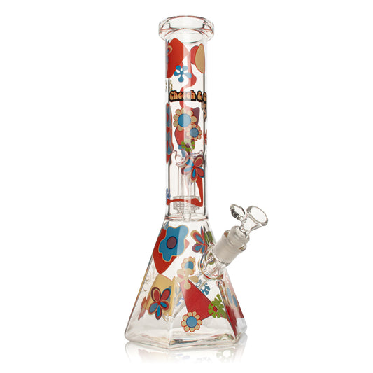 CHEECH & CHONG® GLASS 15" Power to the Flower
