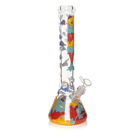 RED EYE GLASS® 15" Ice Cream Mountain 7mm Beaker