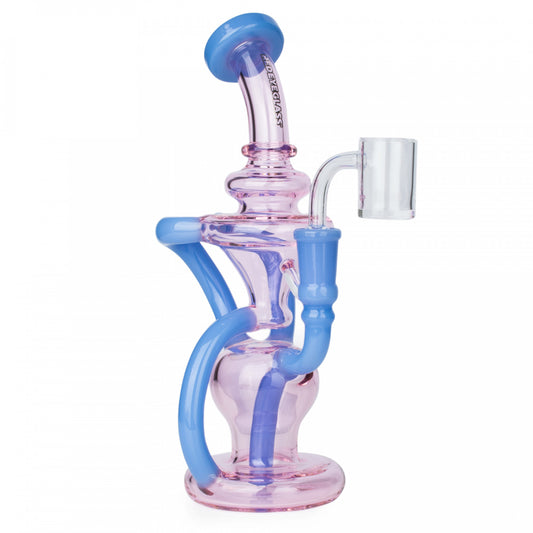 RED EYE GLASS® 9.5" Perseus Dual Uptake Recycler