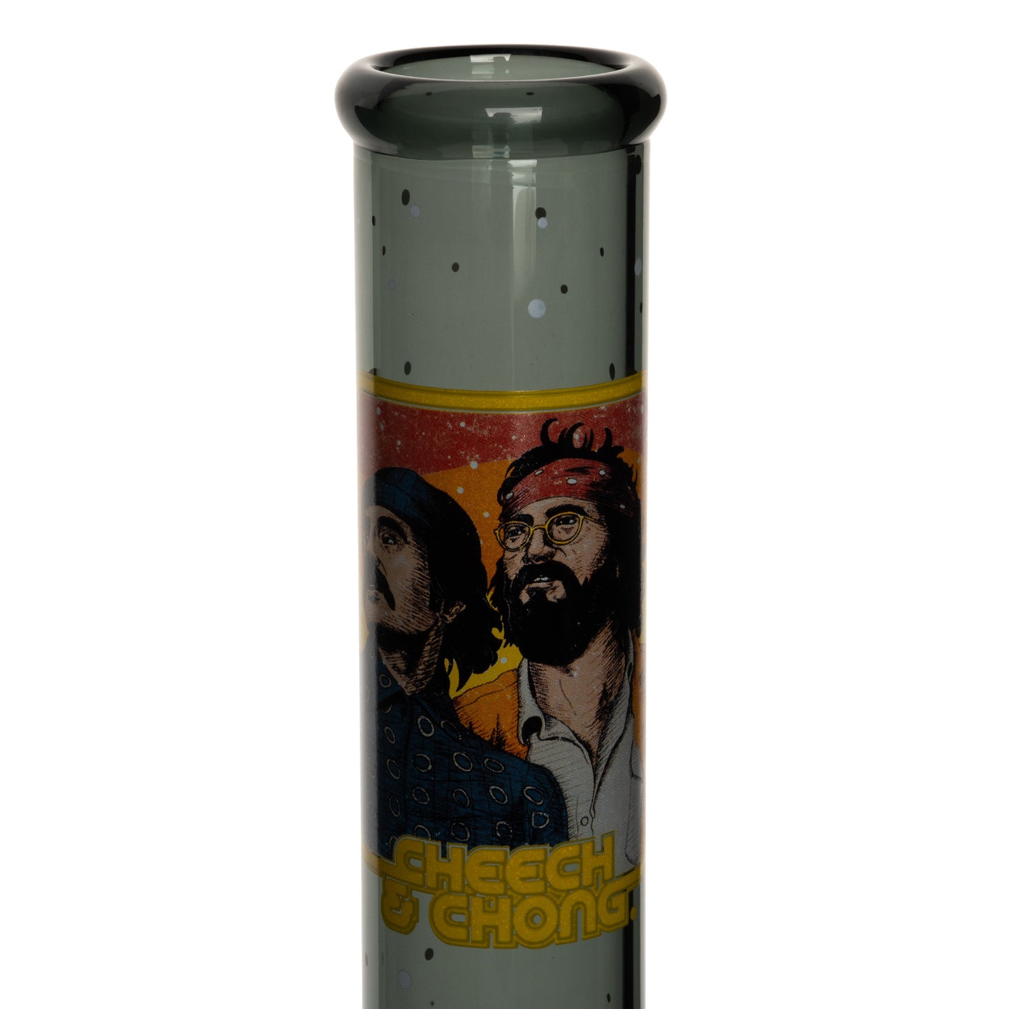 CHEECH & CHONG® GLASS 15" Stoners in Space Beaker Base Water Pipe
