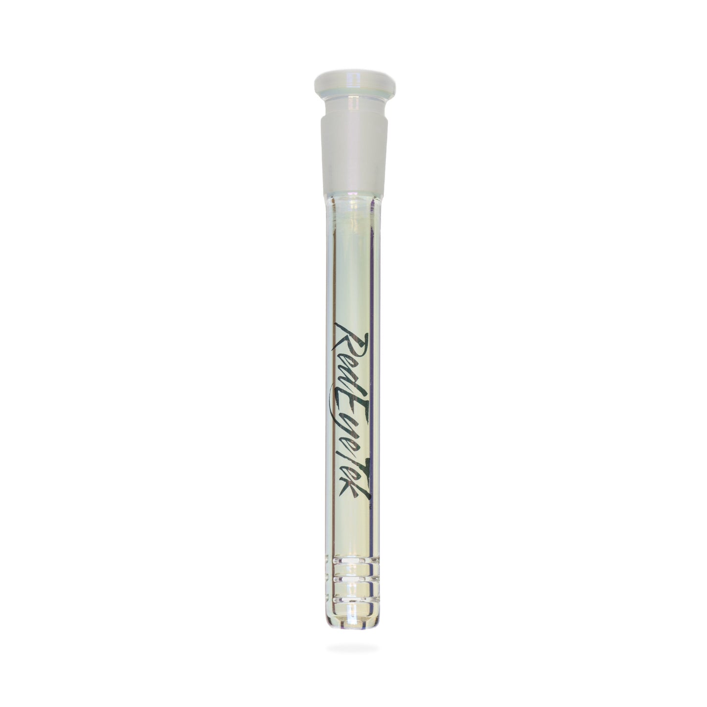 RED EYE TEK® 19" 7mm Thick Metallic Terminator Finish Revolution Dual Chamber Bell Base Water Pipe