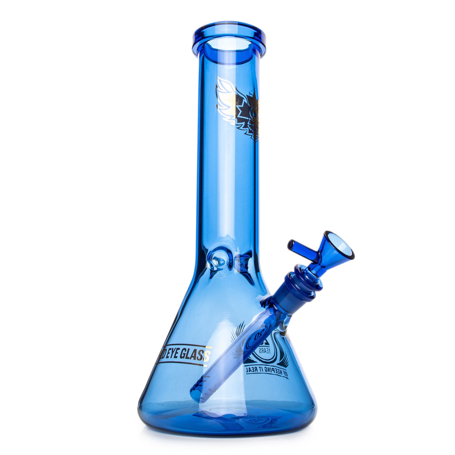 RED EYE GLASS® 12" 20th Anniversary Beaker Base Water Pipe