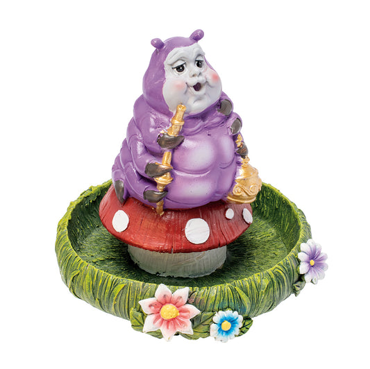Smoking Caterpillar Dual Incense Burner