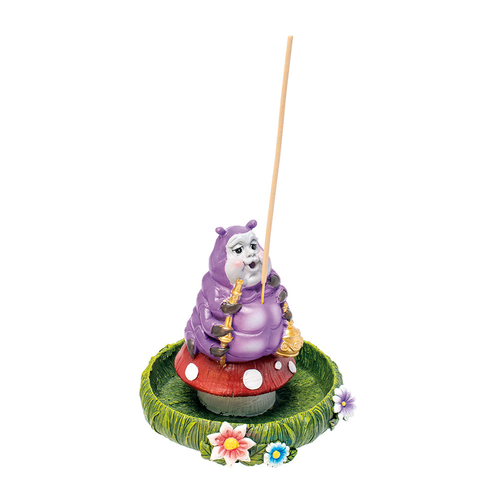 Smoking Caterpillar Dual Incense Burner