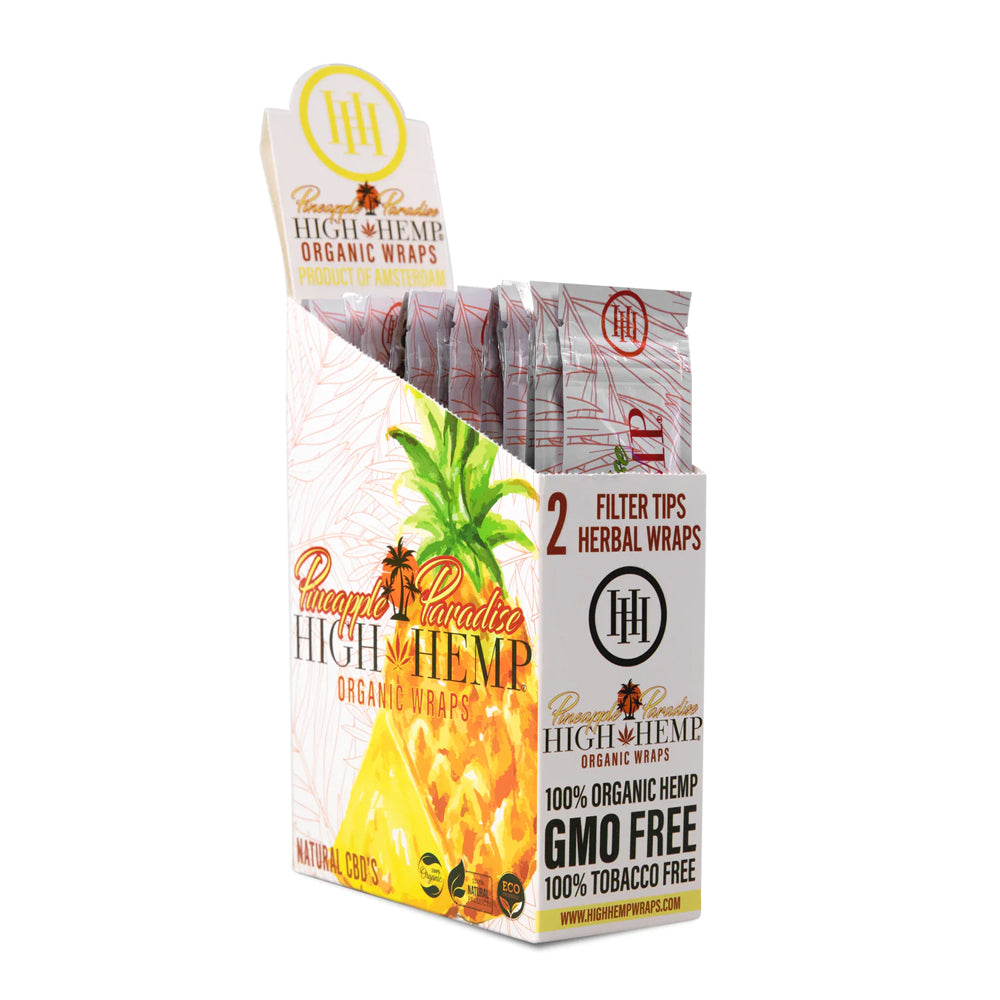 High Hemp Wraps - Pineapple Paradise