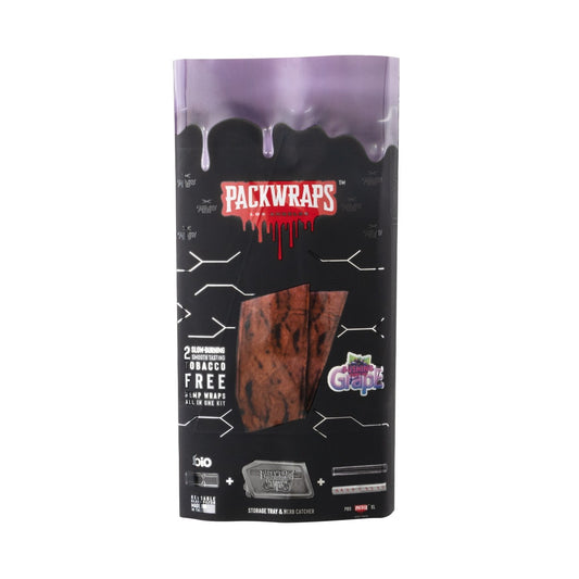 PACKWRAPS - Gushing Grape Hemp Wraps Kit