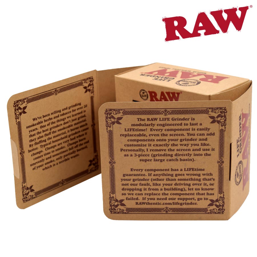 RAW Life 4PC Grinder V3