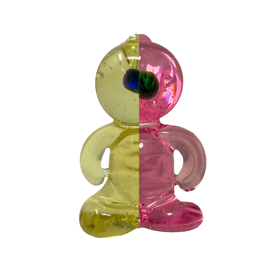 Blazed CFL/Shifty Glasstronaut Pendant