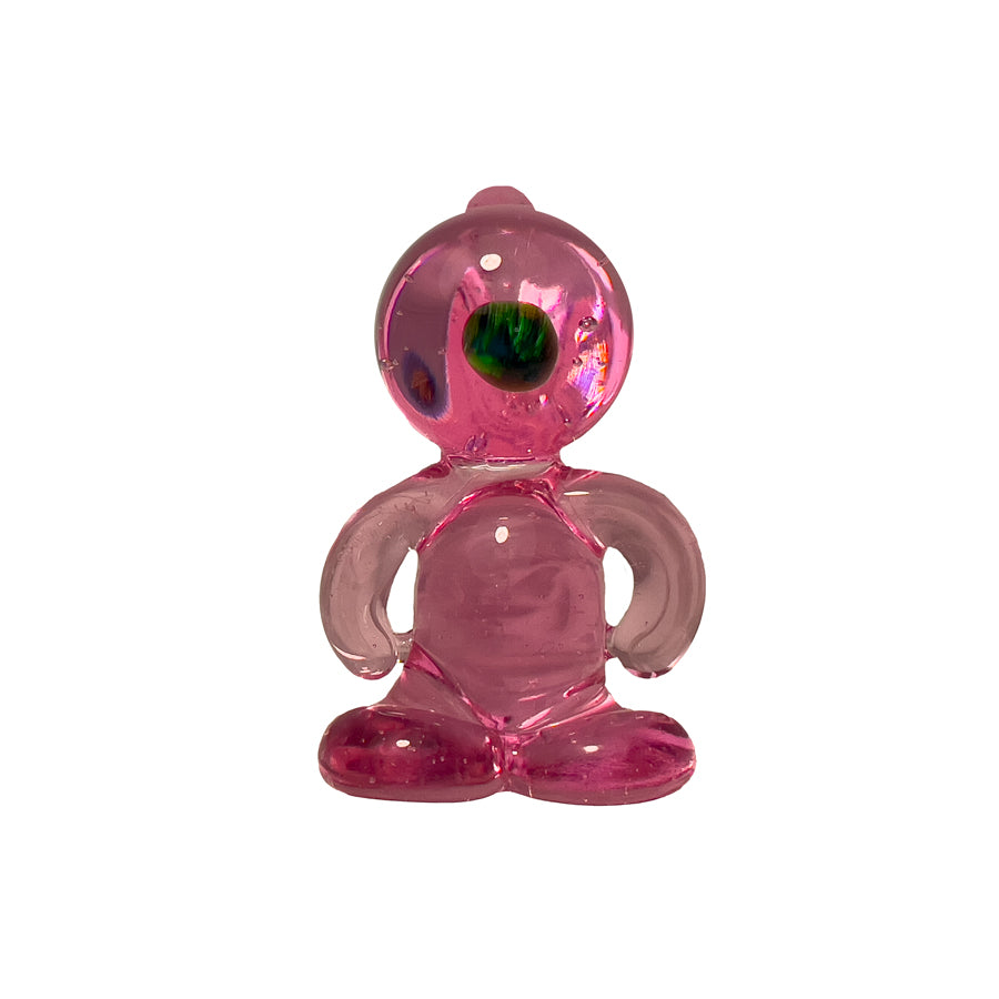 Blazed CFL/Shifty Glasstronaut Pendant