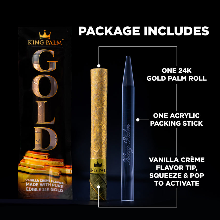 King Palm - Gold Vanilla Crème