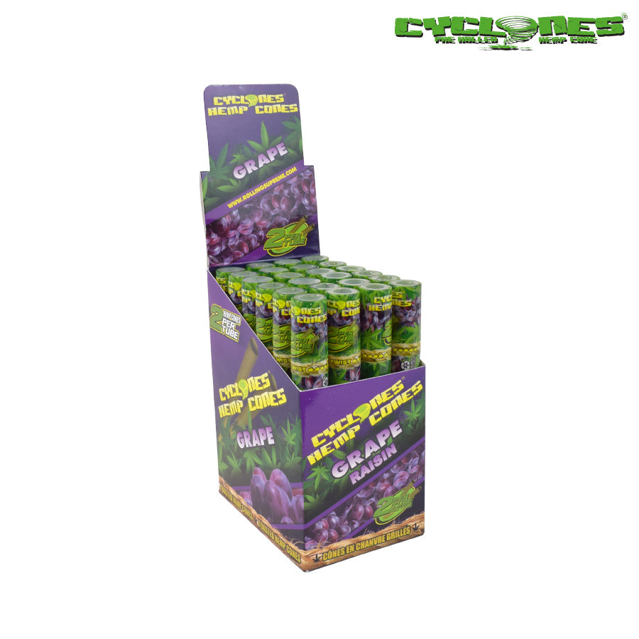 Cyclones Hemp Cones – Grape