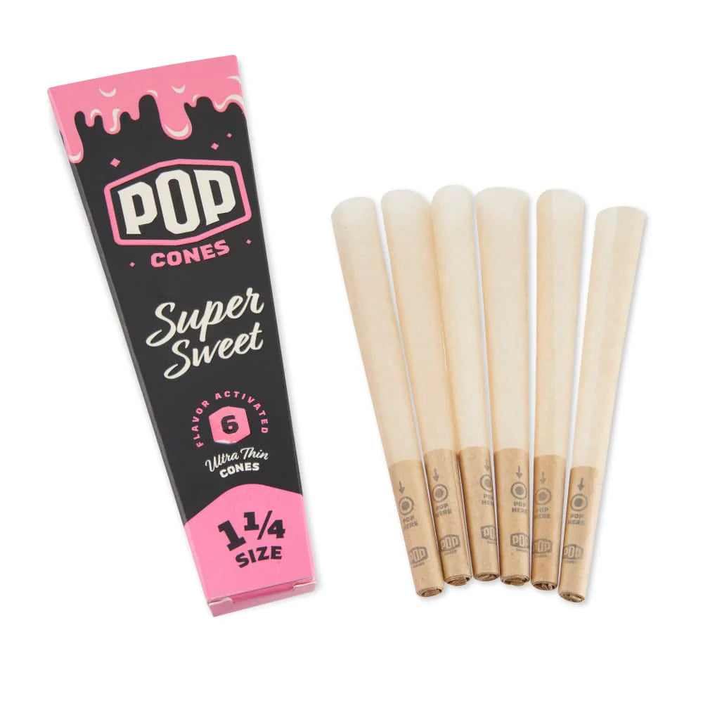 Pop Cones Sweet 1¼ Pre-Rolled Cones 6PK