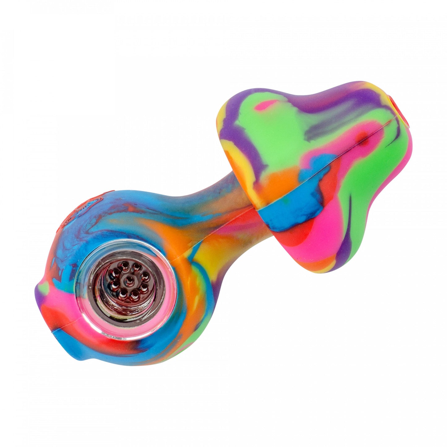 LIT™ SILICONE 4" Mushroom Silicone Pipe