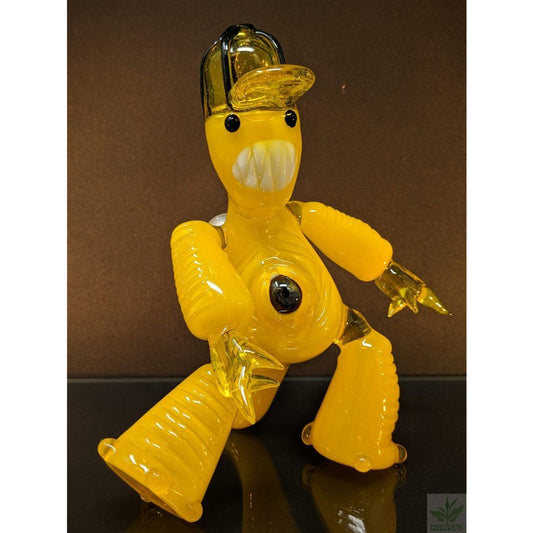Kahuna Glass "Ulf" CFL & UV Scalien Collab W/ 7Leaves Glass