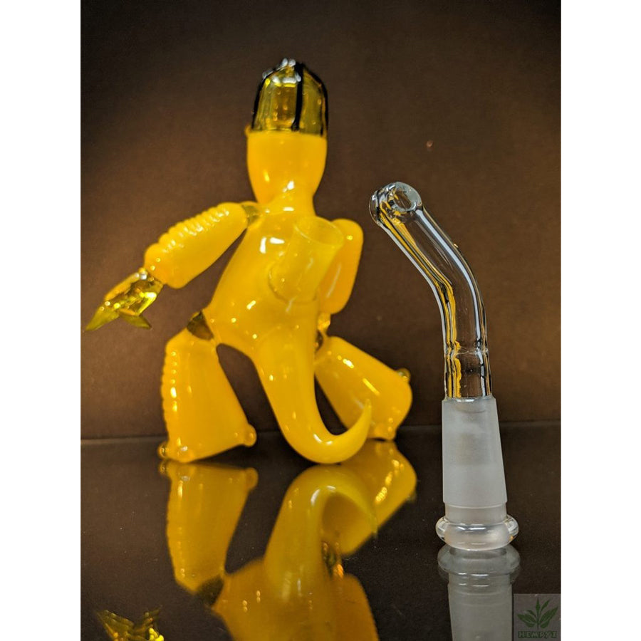 Kahuna Glass "Ulf" CFL & UV Scalien Collab W/ 7Leaves Glass