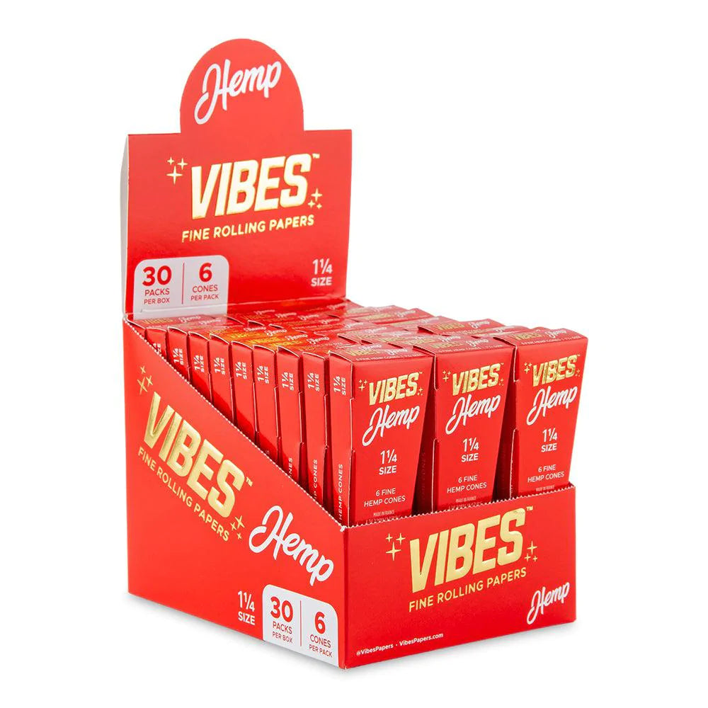 Vibes Hemp 1¼ Cones