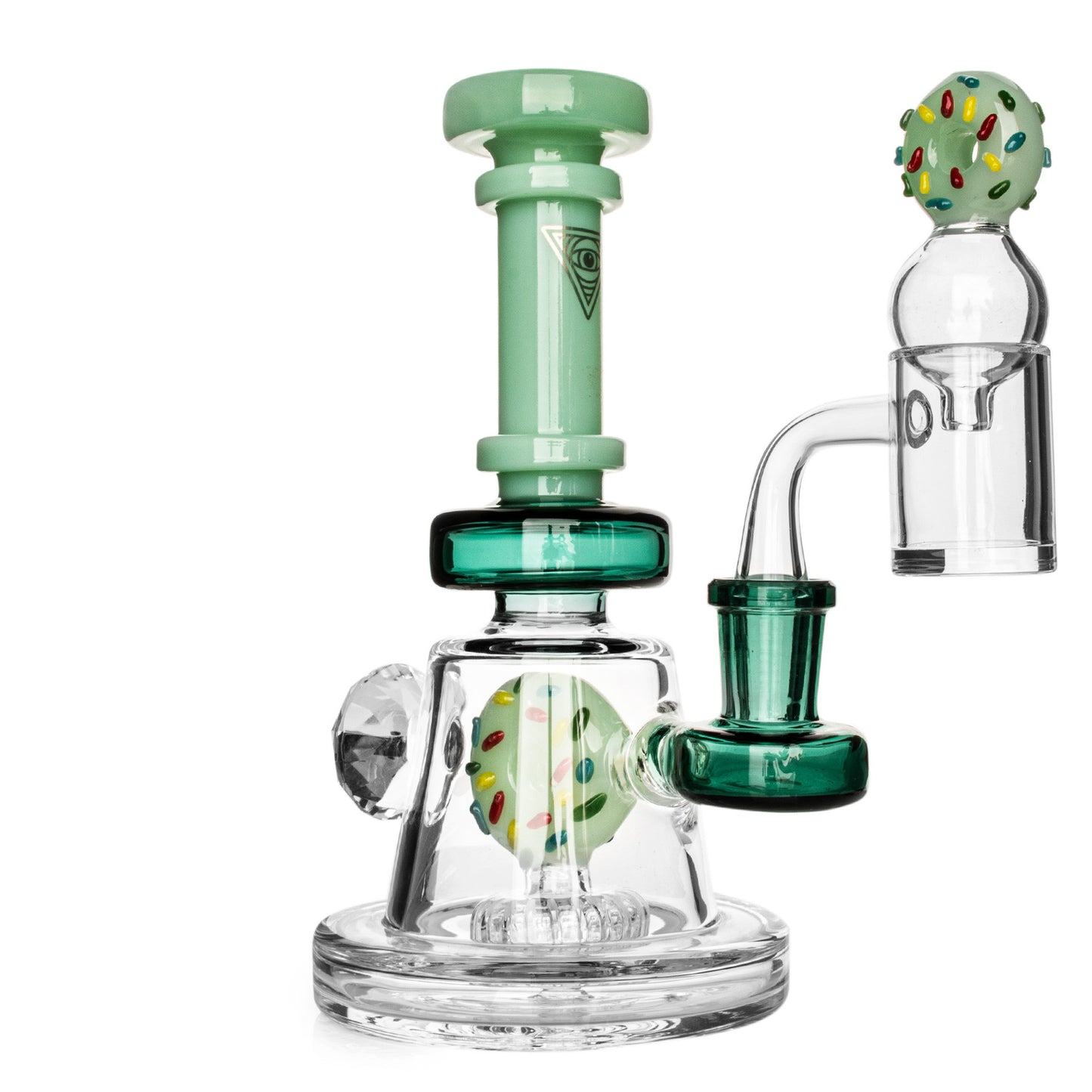 RED EYE GLASS® 8" Freshly Baked Concentrate Rig Set