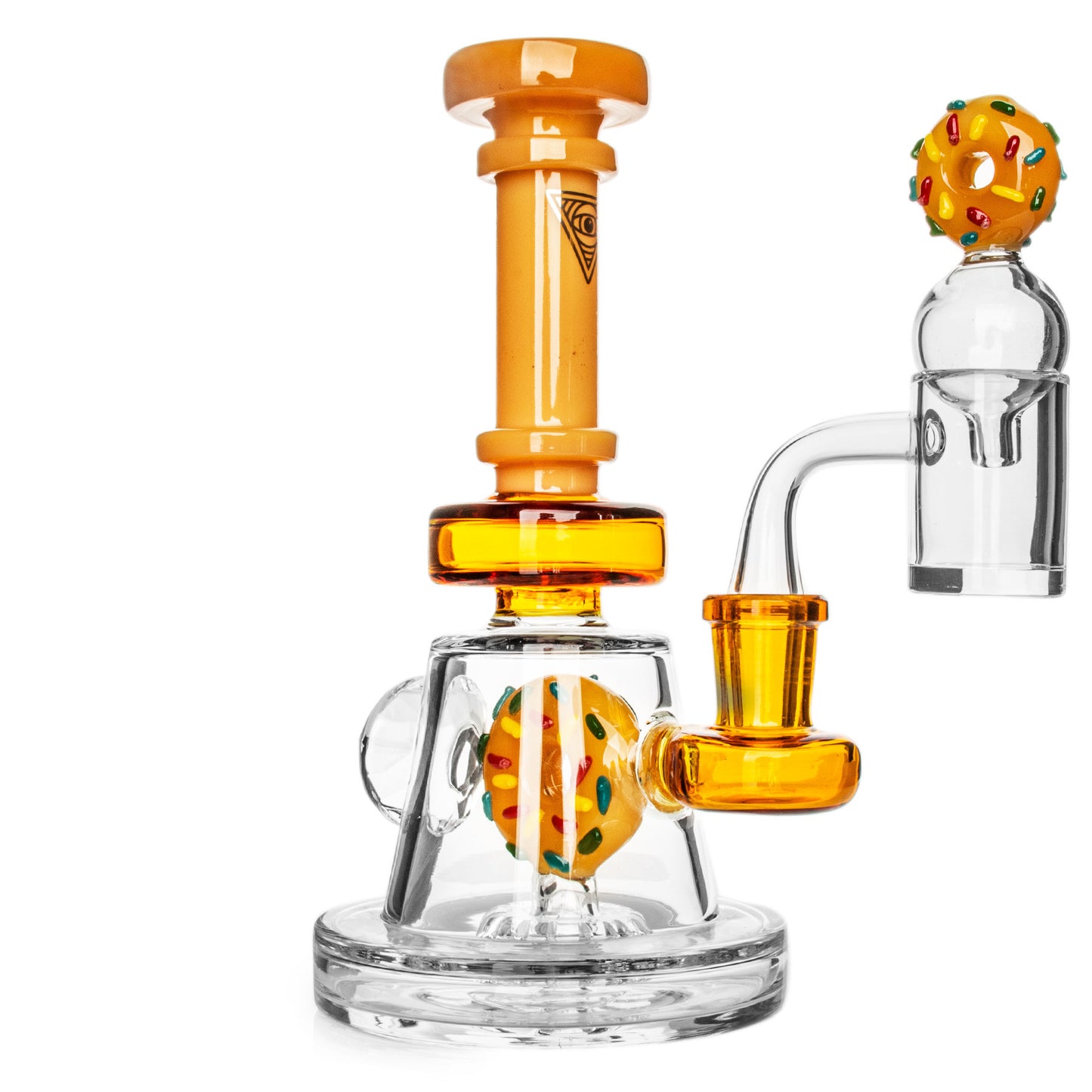 RED EYE GLASS® 8" Freshly Baked Concentrate Rig Set