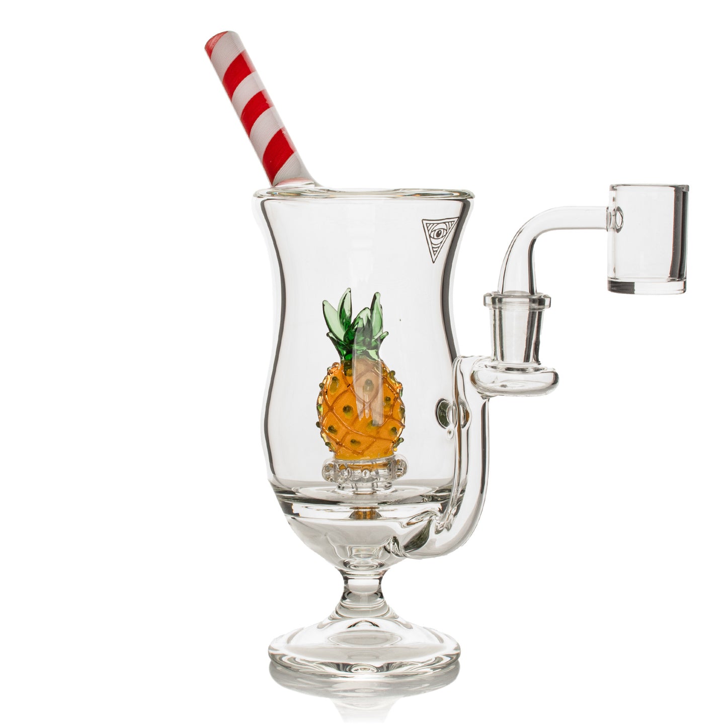 RED EYE GLASS® 9.5" Piña Colada Concentrate Rig