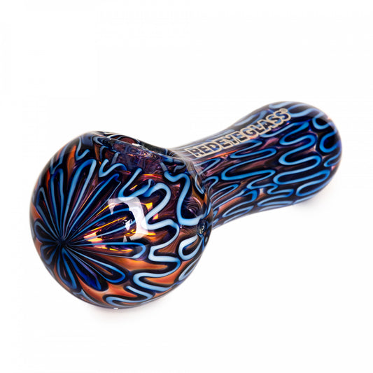 RED EYE GLASS® 4" Electric Inside-Out Spoon Hand Pipe