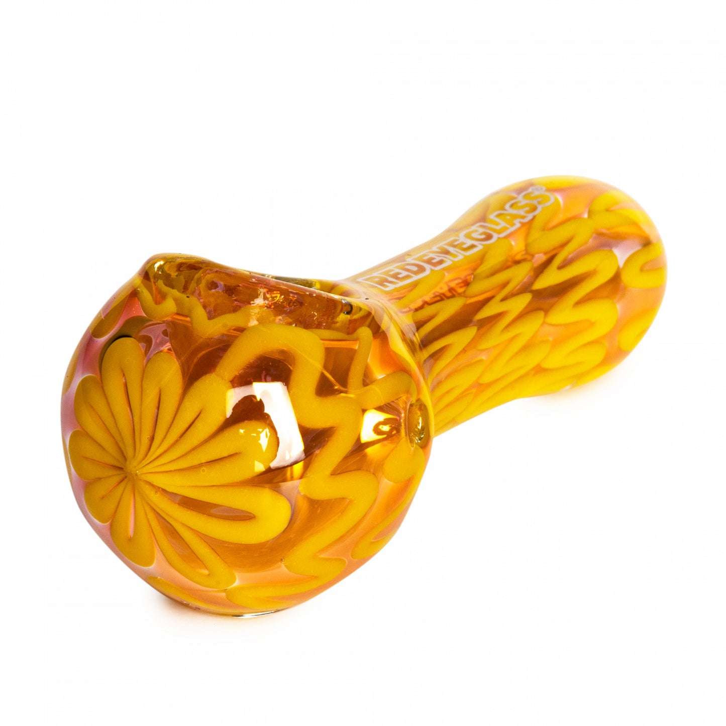 RED EYE GLASS® 4" Electric Inside-Out Spoon Hand Pipe