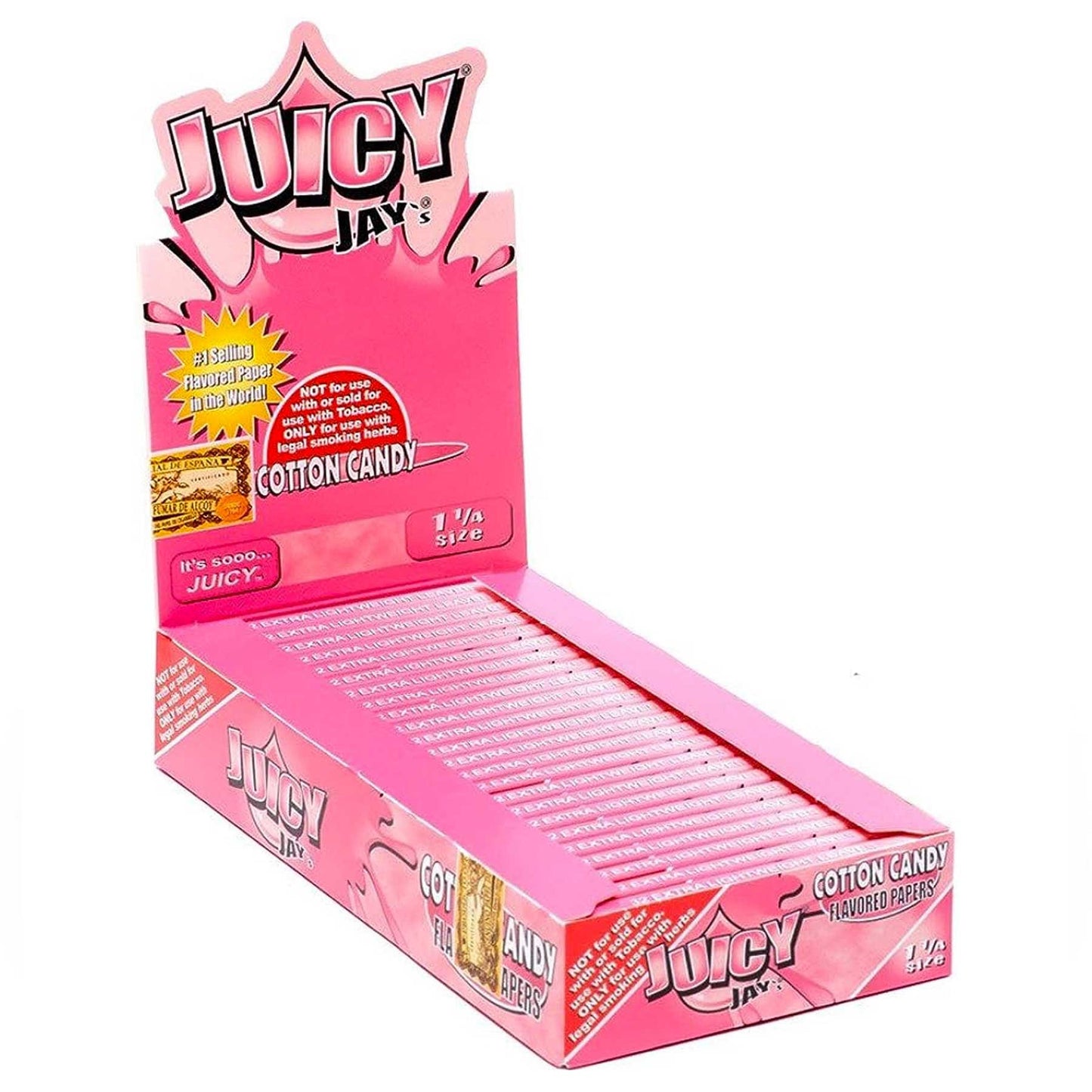 Juicy Jay's 1¼ – Cotton Candy