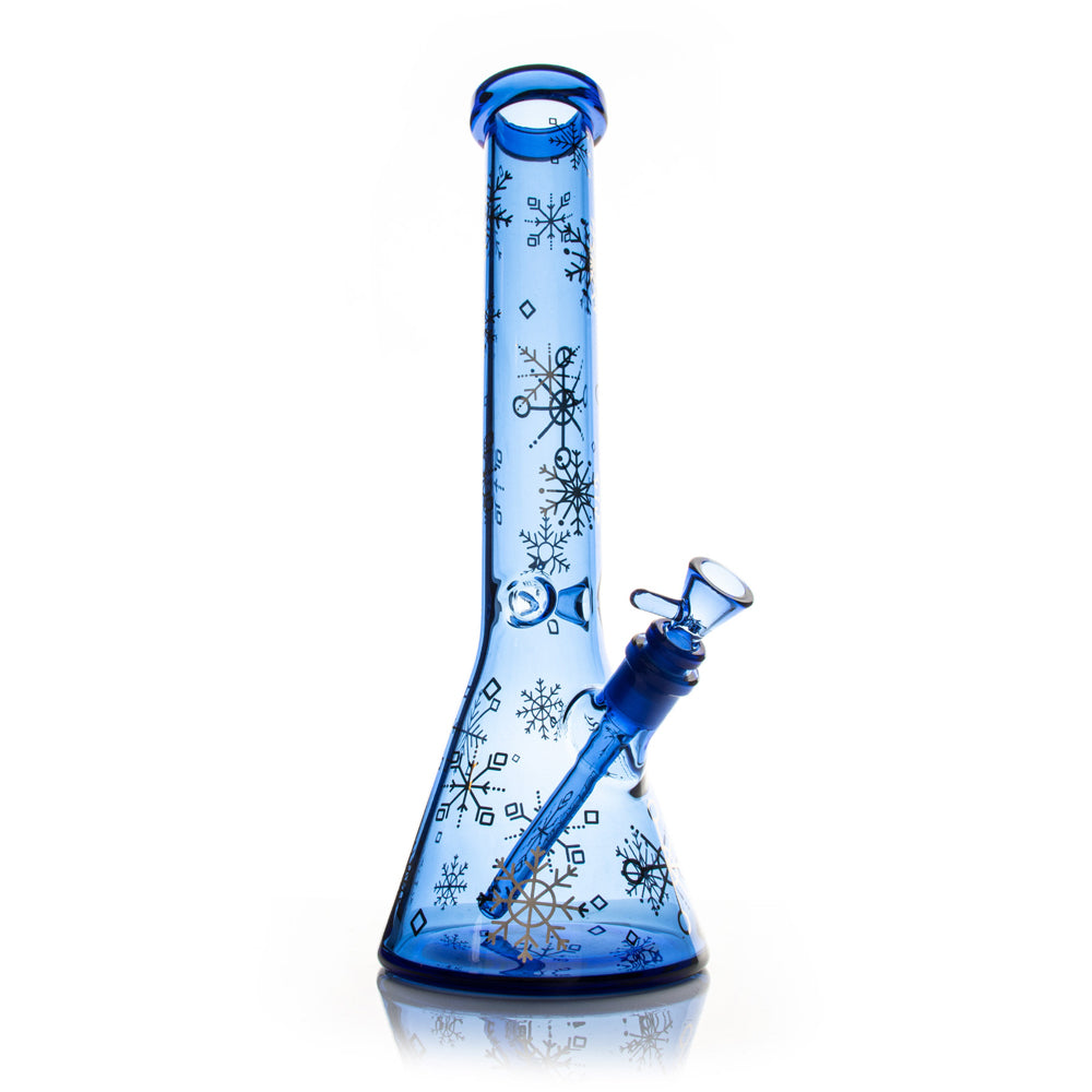 RED EYE GLASS® 15" Winter Wonderland Beaker