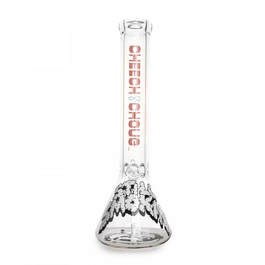 CHEECH & CHONG® GLASS 15" 7mm Thick Still Smokin Beaker Base Water Pipe