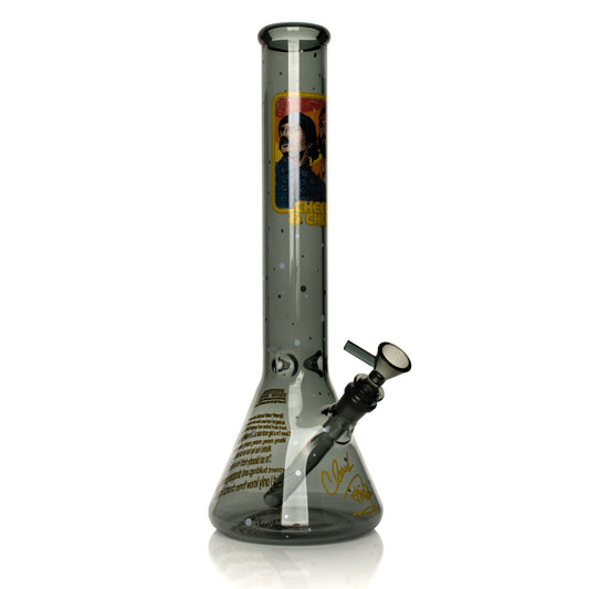 CHEECH & CHONG® GLASS 15" Stoners in Space Beaker Base Water Pipe