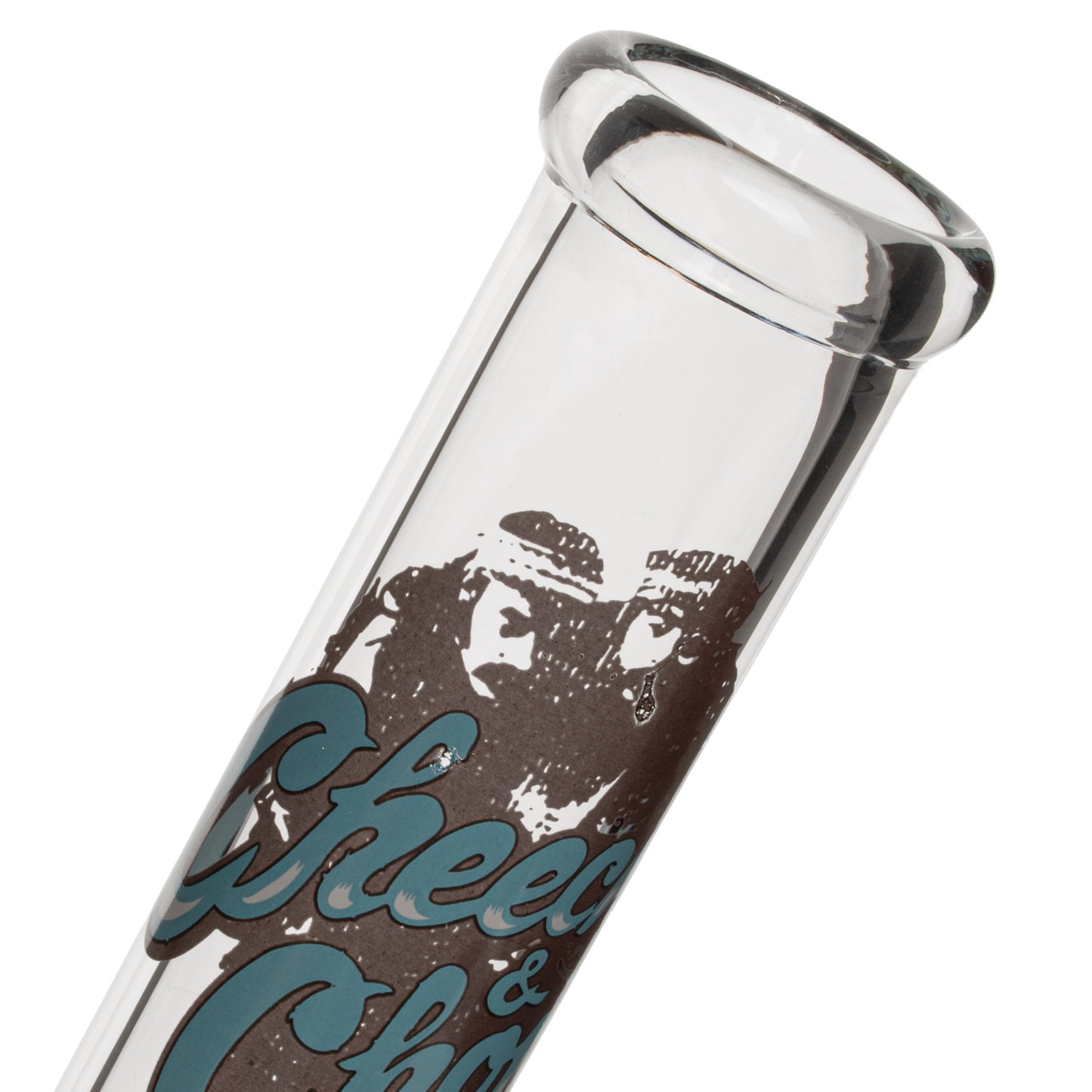 CHEECH & CHONG® GLASS 10" Can I Be Blunt Beaker Base Water Pipe