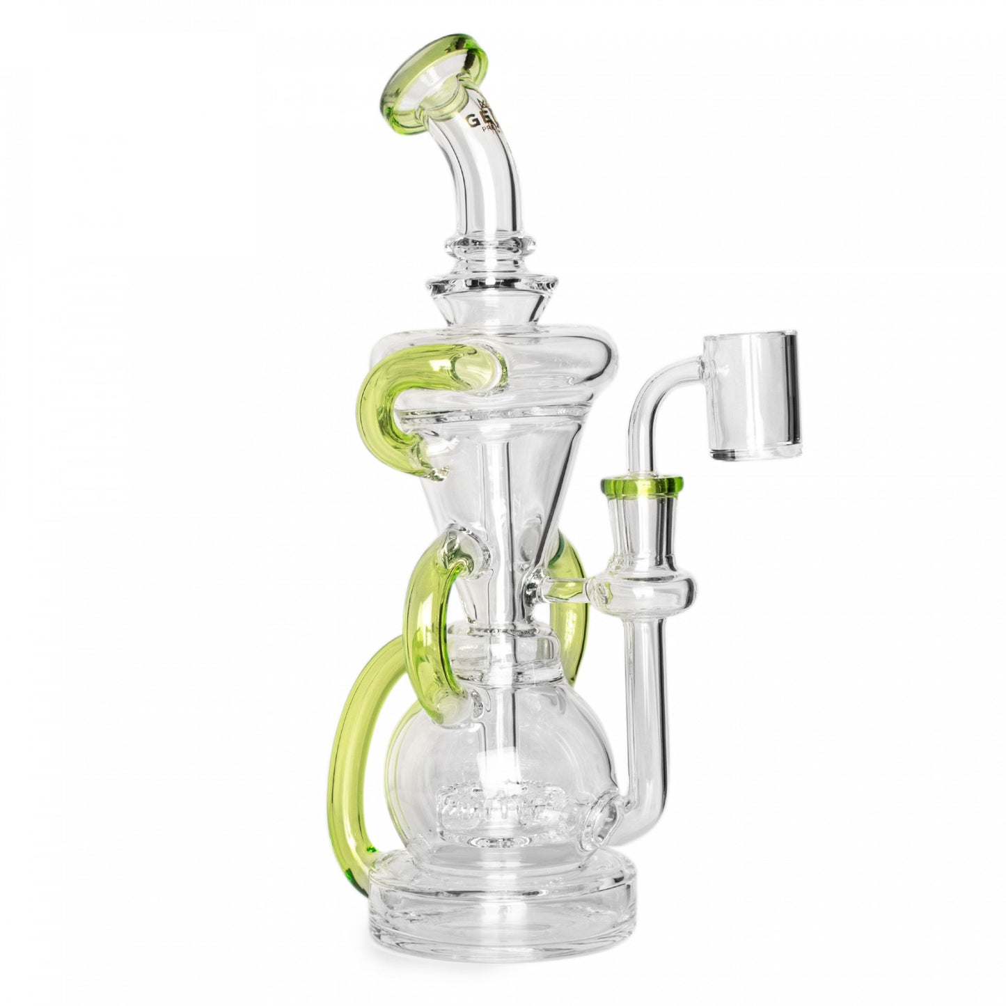 GEAR PREMIUM® 10" Crystal Glide Triple Uptake Dual Chamber Concentrate Recycler