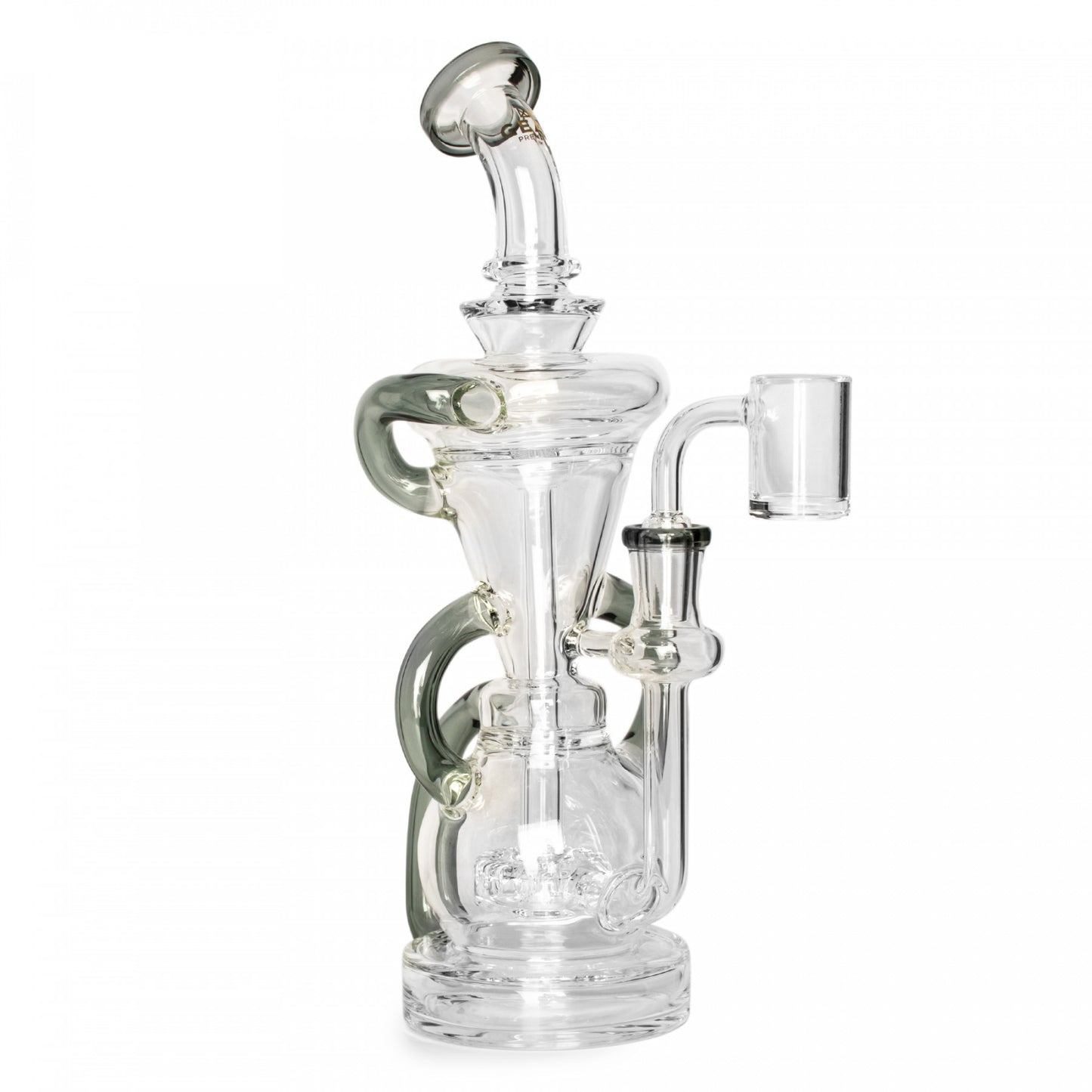 GEAR PREMIUM® 10" Crystal Glide Triple Uptake Dual Chamber Concentrate Recycler