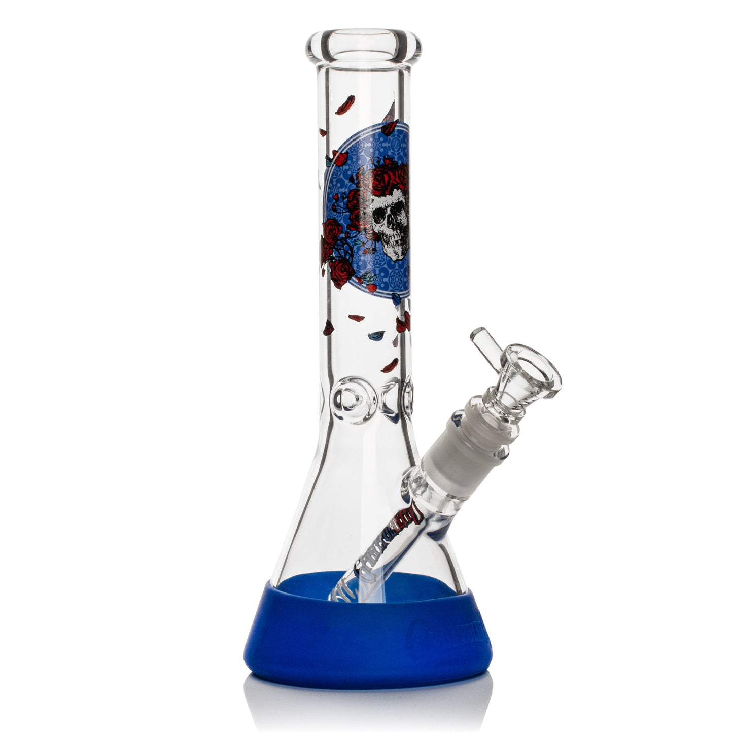 GEAR PREMIUM® GRATEFUL DEAD 10” Bertha Beaker Base Water Pipe