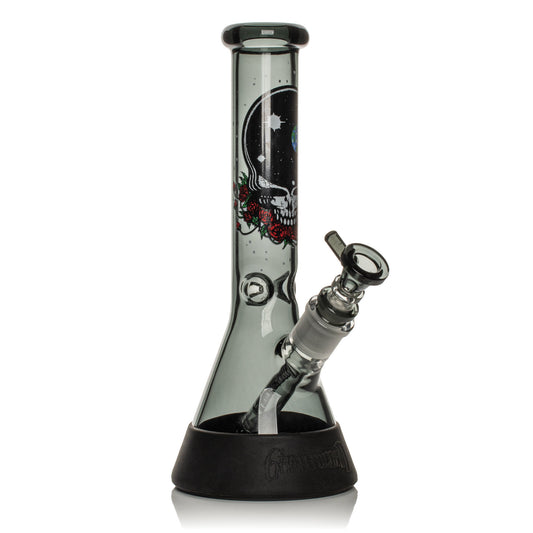 GEAR PREMIUM® GRATEFUL DEAD 10" Space Your Face Beaker Base Water Pipe