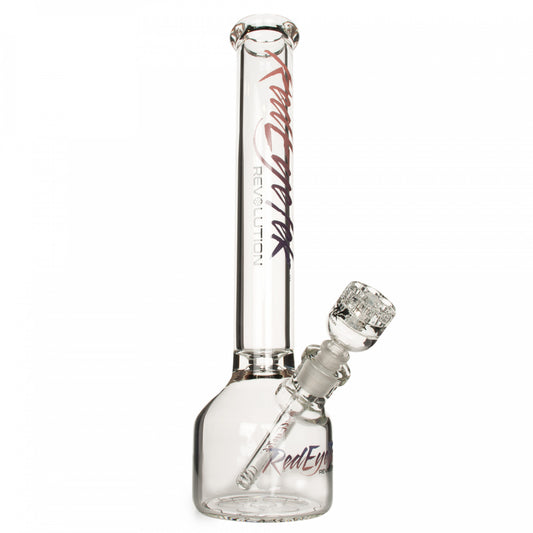 RED EYE TEK® 17" 7mm Thick Revolution Canteen Base Water Pipe