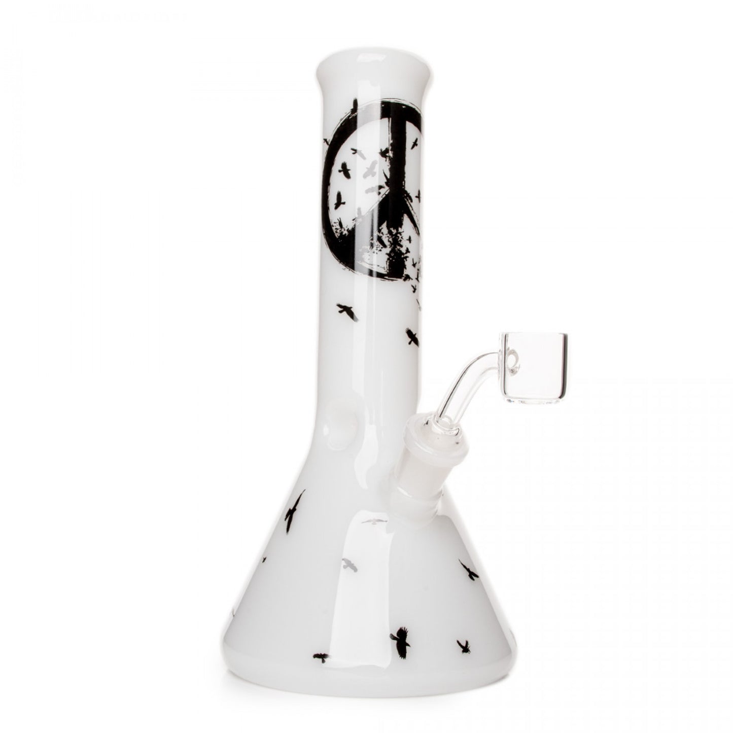 RED EYE GLASS® 8.5" Crow Beaker Base Concentrate Rig