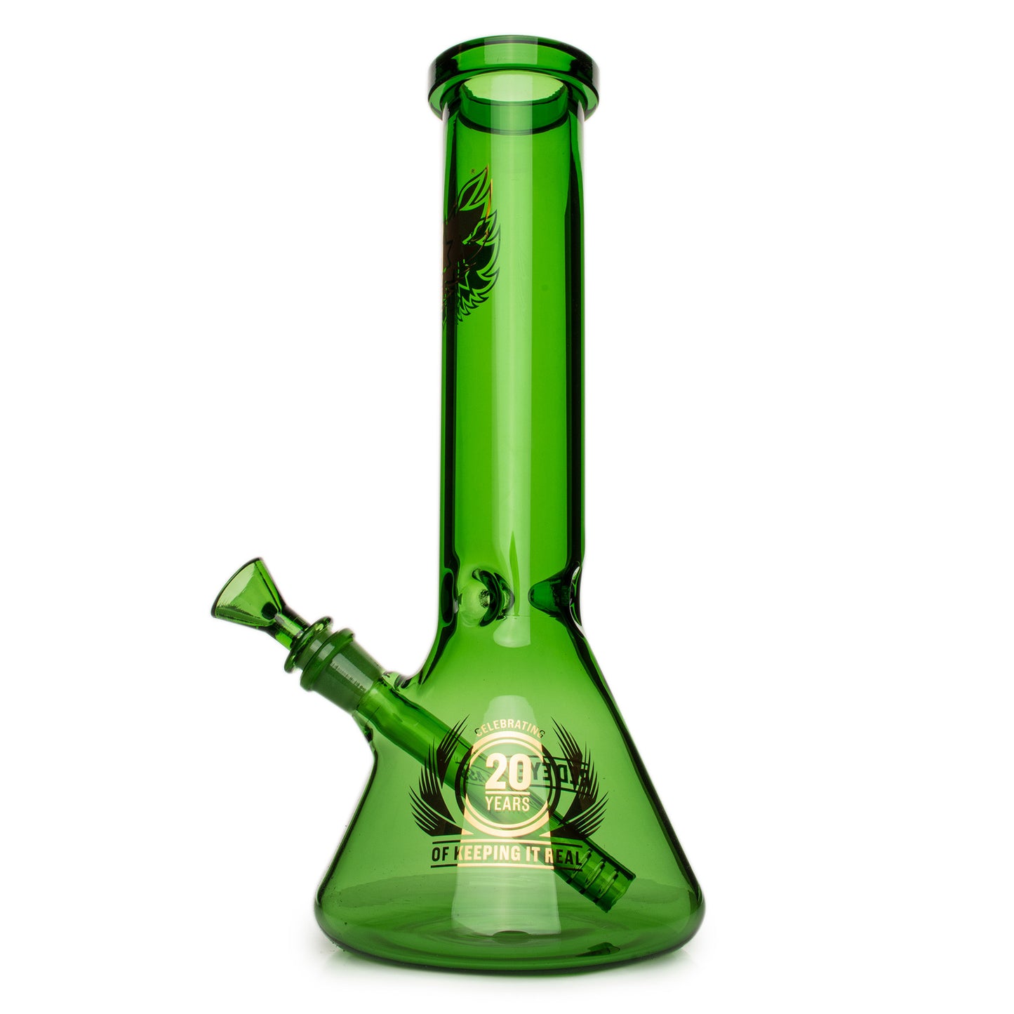 RED EYE GLASS® 12" 20th Anniversary Beaker Base Water Pipe