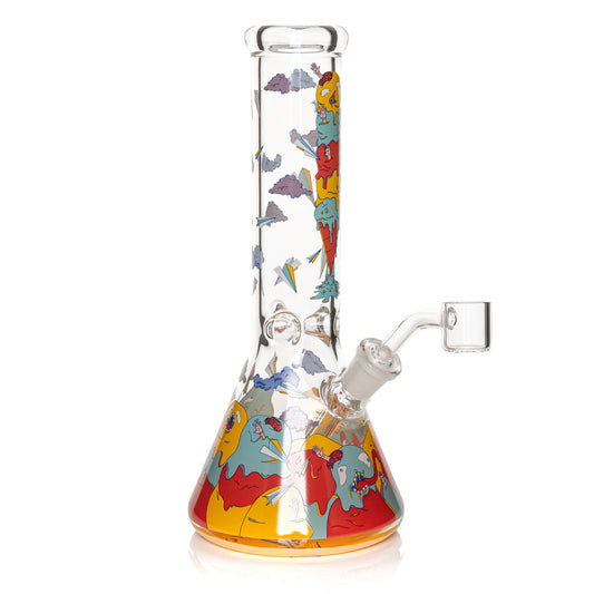 RED EYE GLASS® 8.5" Ice Cream Mountain Concentrate Rig (Limited Edition)