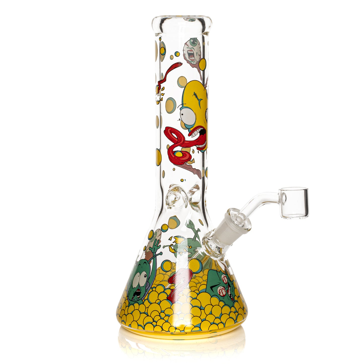 RED EYE GLASS® 8.5" Monster Ball Pit Concentrate Rig (Limited Edition)