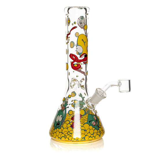 RED EYE GLASS® 8.5" Monster Ball Pit Concentrate Rig (Limited Edition)