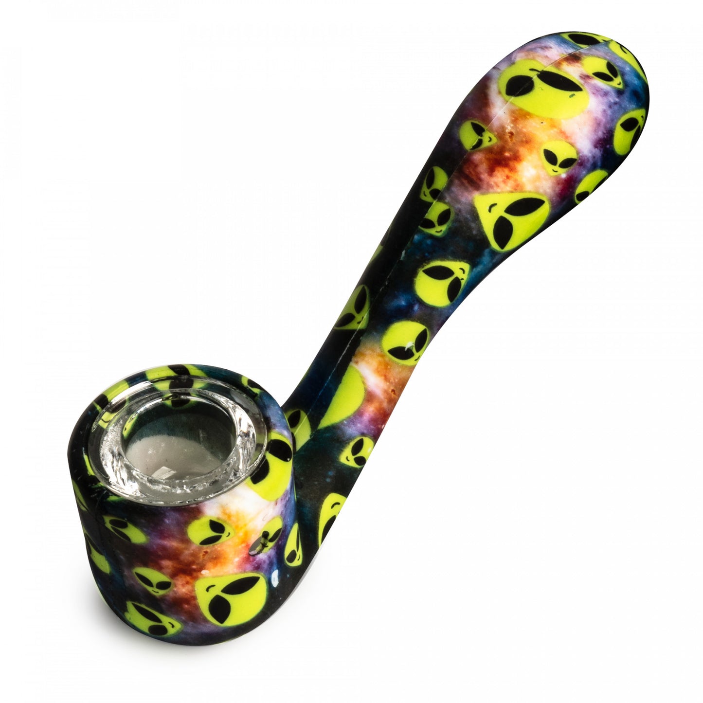 LIT™ SILICONE 5" Sherlock Silicone Pipe