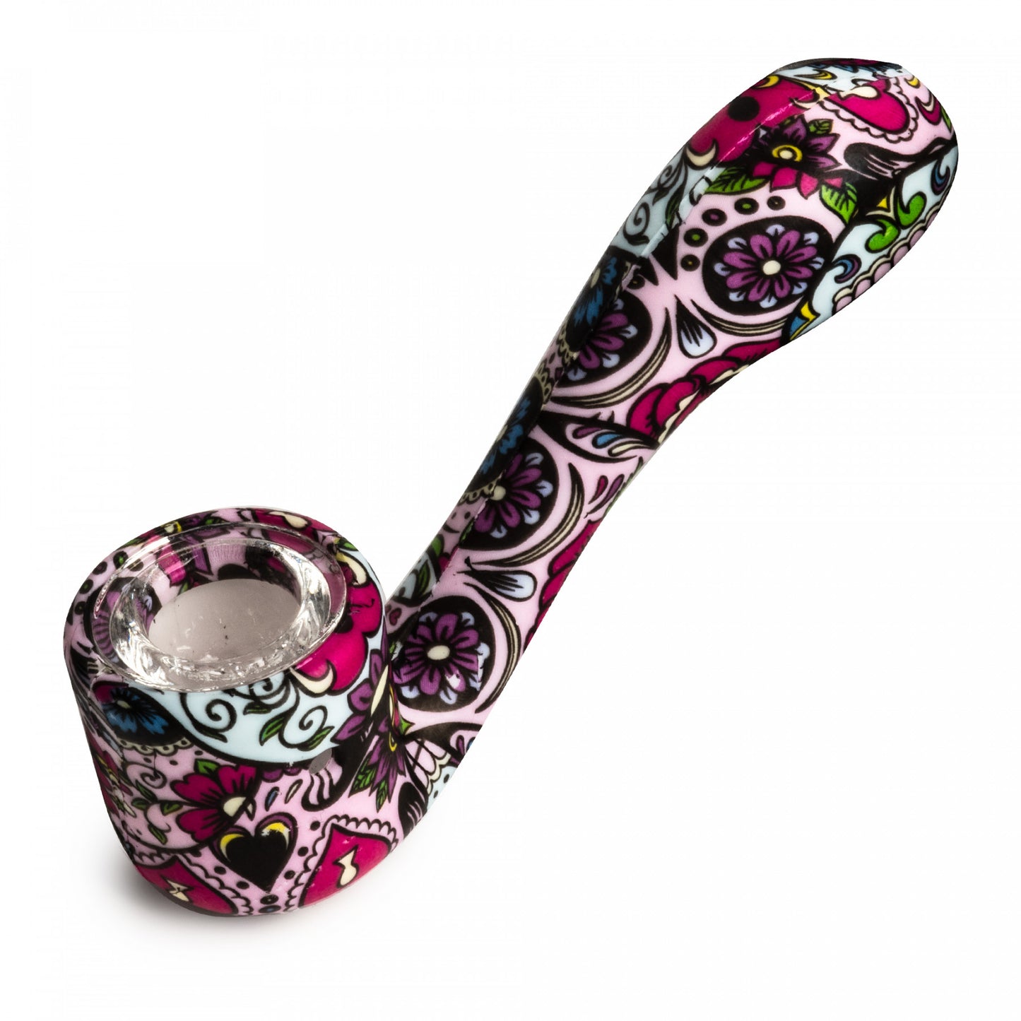 LIT™ SILICONE 5" Sherlock Silicone Pipe