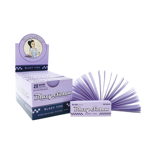 Blazy Susan Perforated Tips - Purple
