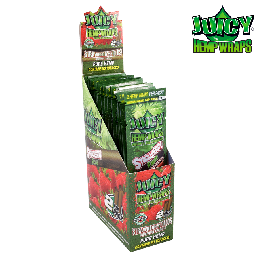 Juicy Hemp Wraps – Strawberry
