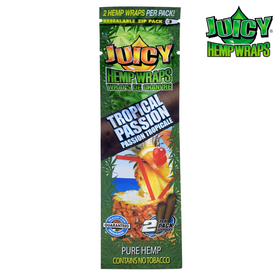 Juicy Hemp Wraps – Tropical Passion