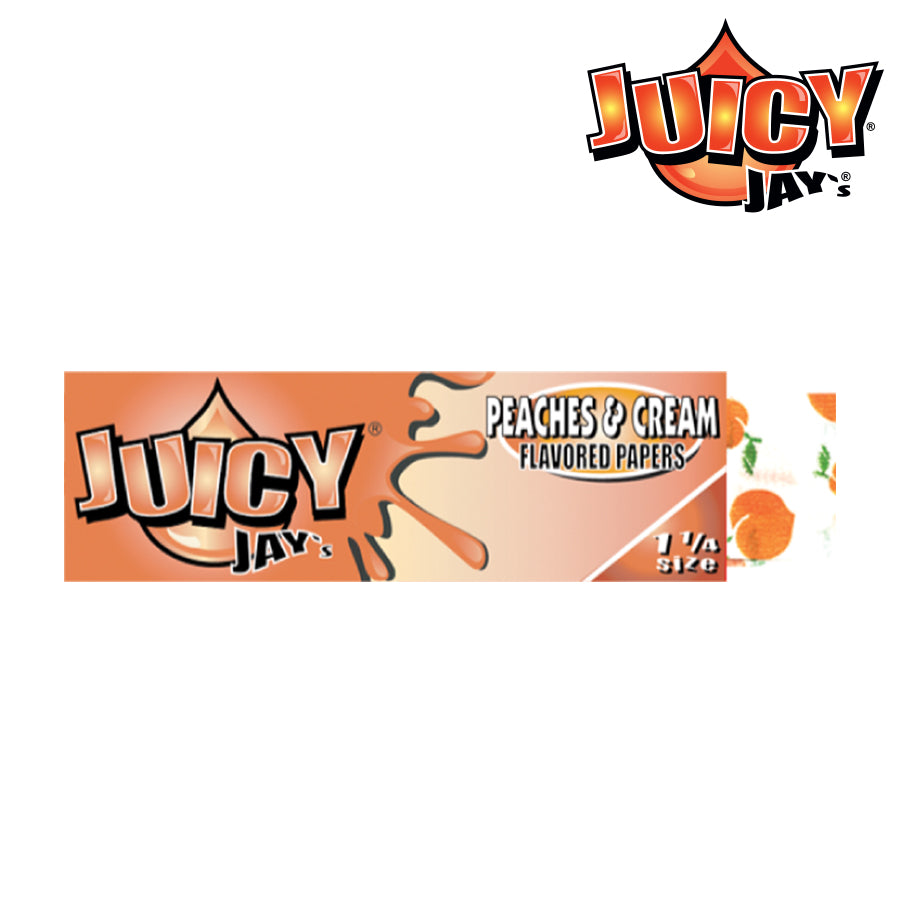 Juicy Jay's 1¼ – Peaches & Cream