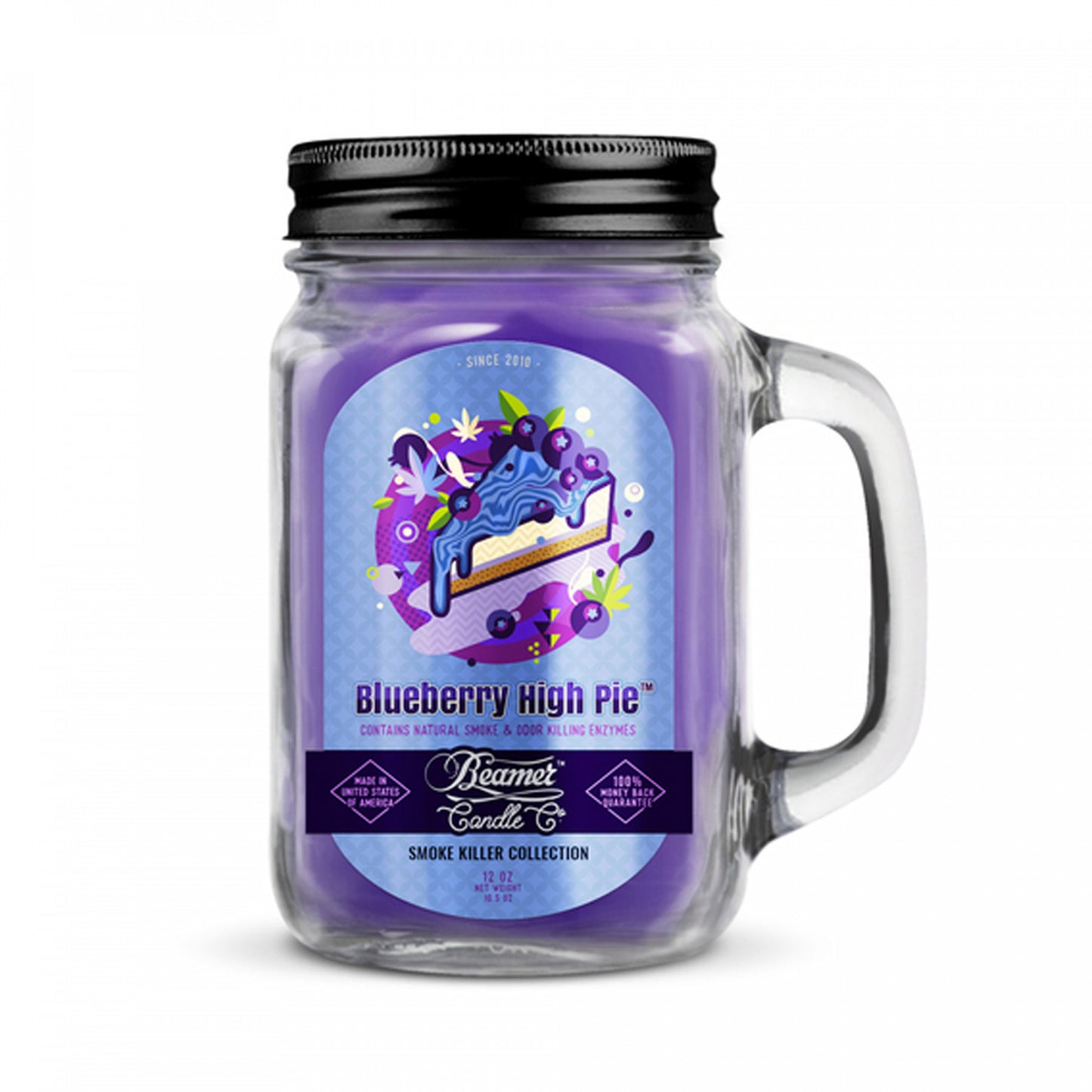 BEAMER™ CANDLE CO. 12oz Blueberry High Pie Candle