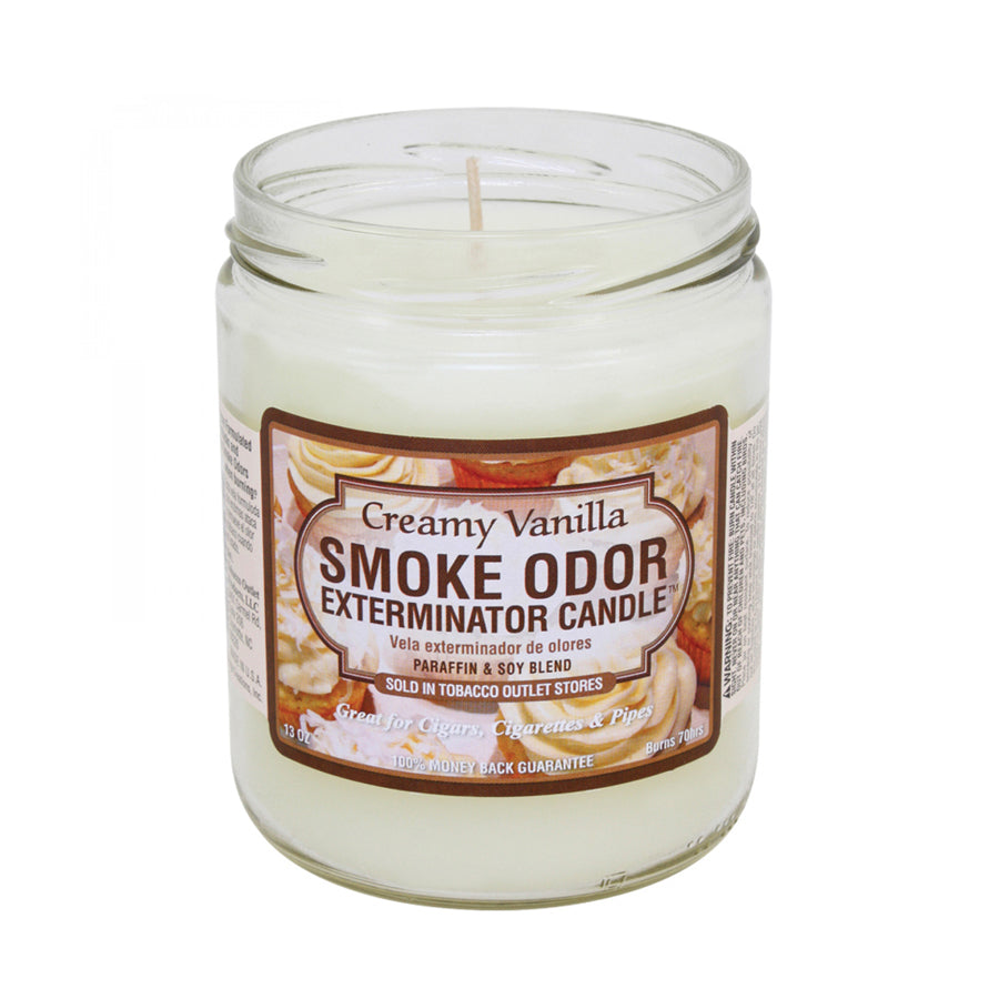 Smoke Odor Exterminator 13oz Creamy Vanilla Candle