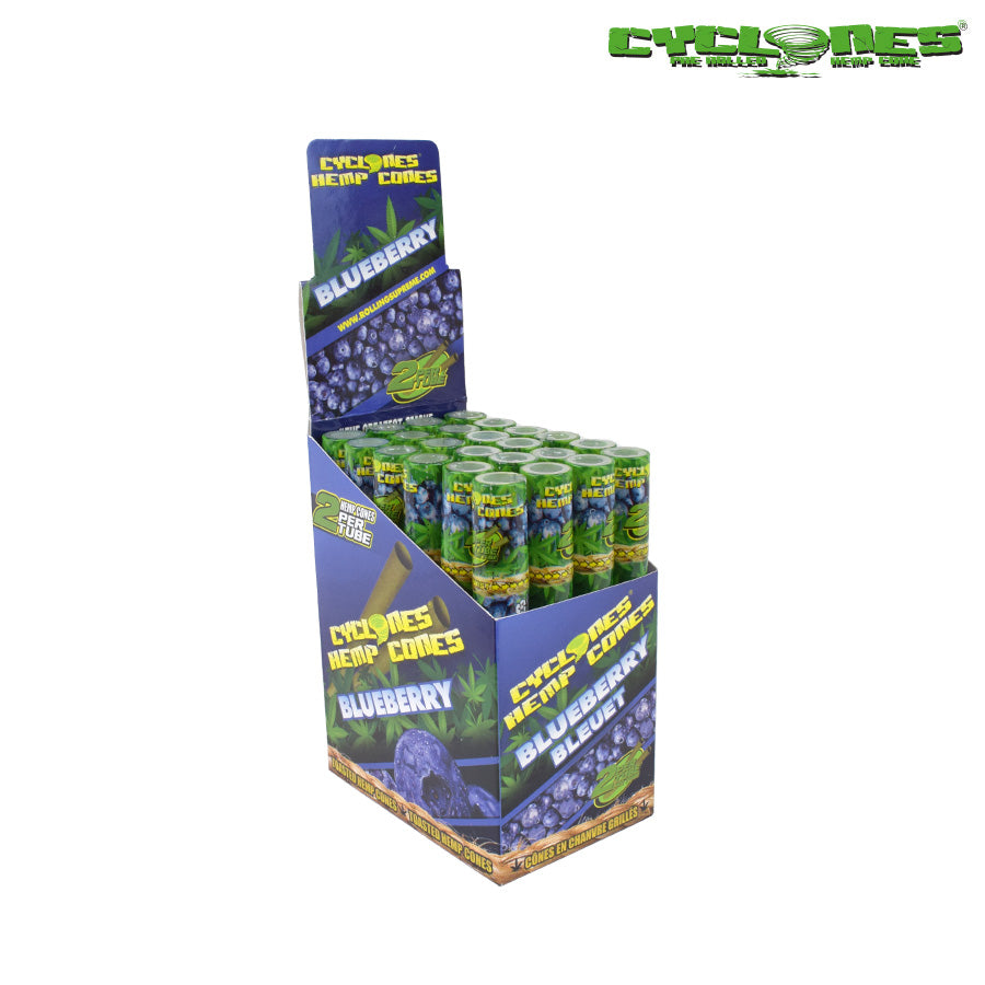 Cyclones Hemp Cones – Blueberry